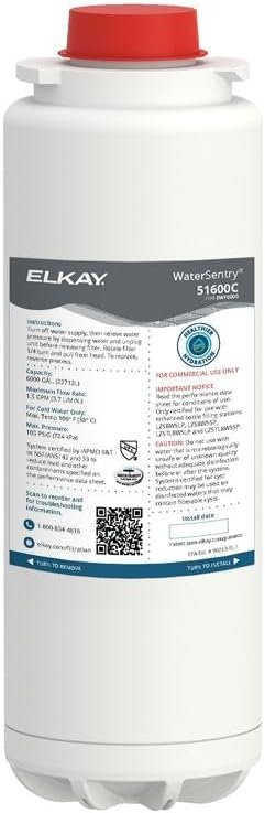 Elkay WaterSentry 51600C Lead + Microplastics Filter Review