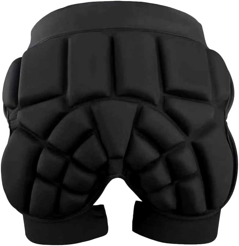 Shock-Resistant Teen Padded Shorts for Sports