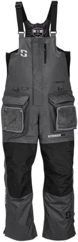 Striker Men's Predator Ice Fishing Bib - Stay Dry & Safe