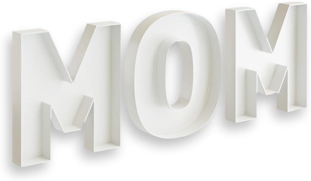 Hard Plastic Reusable Fillable Letters Numbers Serving Trays