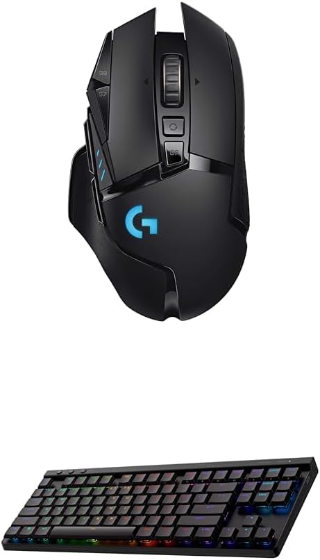 Logitech G502 Lightspeed Wireless Gaming Mouse and G515 TKL Bundle