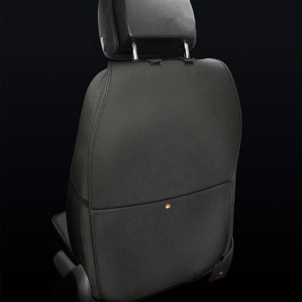 HCMAX Kick Mat Car Seat Back Protector - Waterproof & Stylish