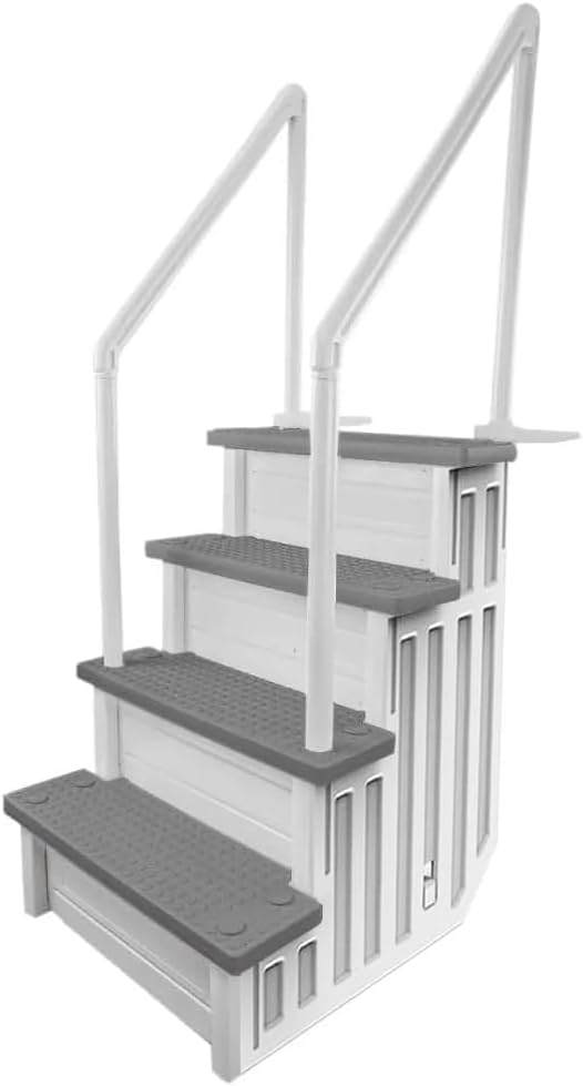 Aqua Select Anti-Slip in-Pool Steps for Above Ground Pools