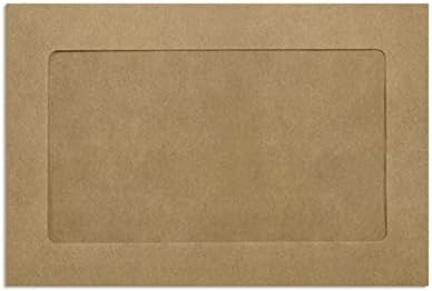 LUXPaper 6 x 9 Full Face Window Envelopes for All Your Needs