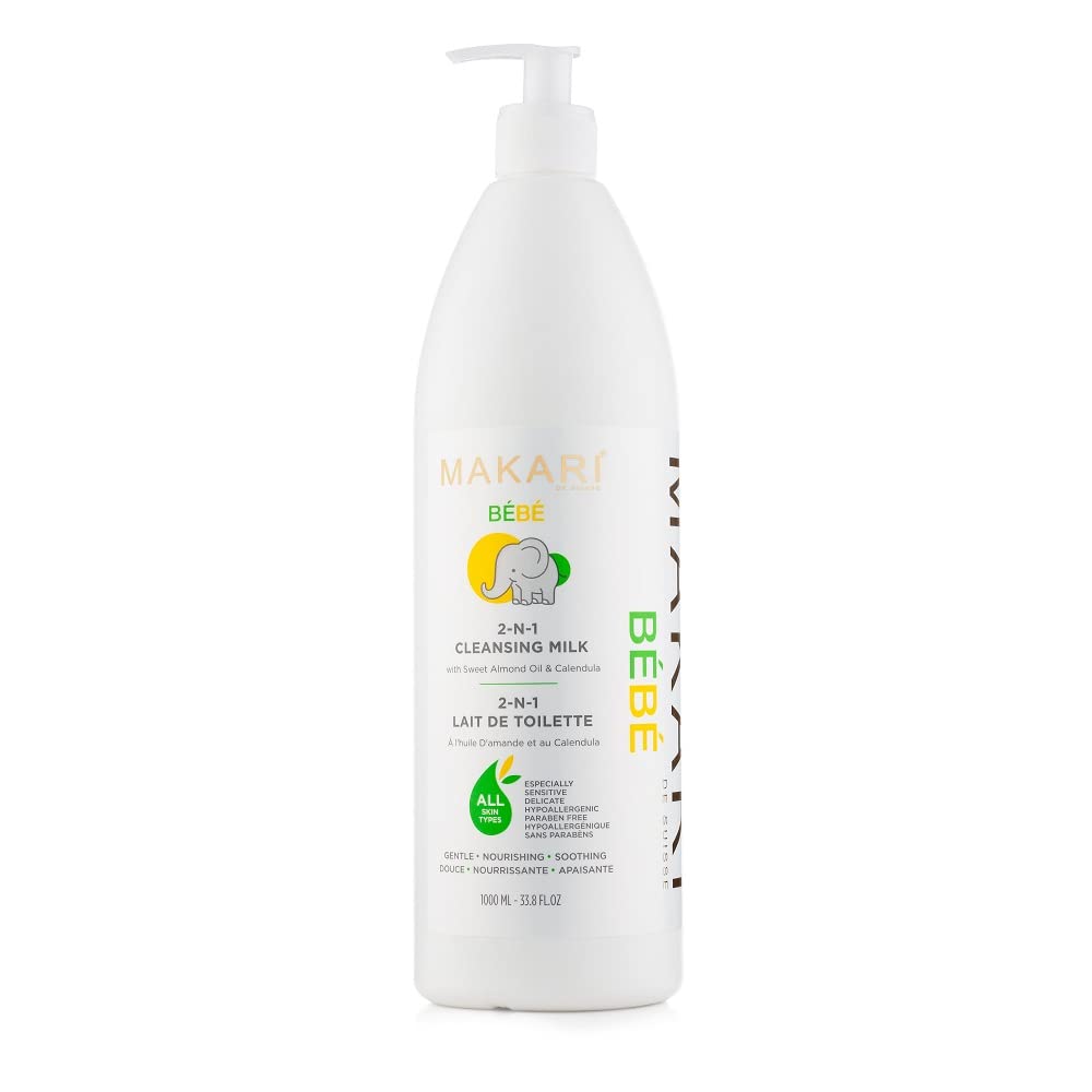 Makari Bebe Cleansing Milk for Gentle Baby Skin Care