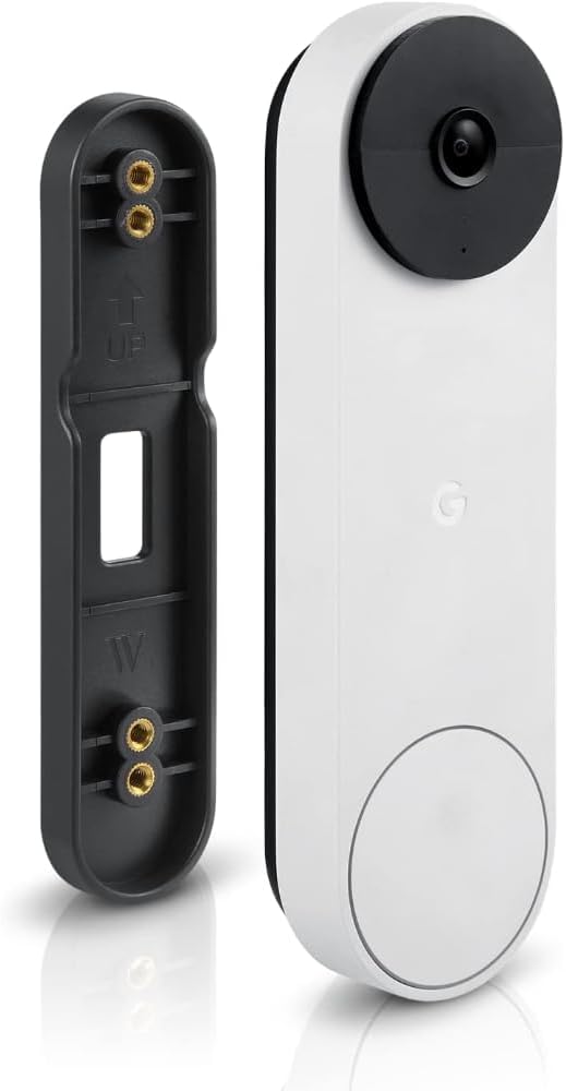 Protect Walls, No-Drill Mount for Google Nest Doorbell