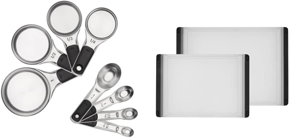 OXO Good Grips Measuring Cup and Spoon Set with Cutting Boards