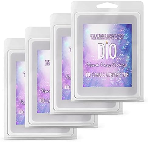Speak Easy Cocktail Wax Melts Watermelon Lime Scented Soy 4 Pack