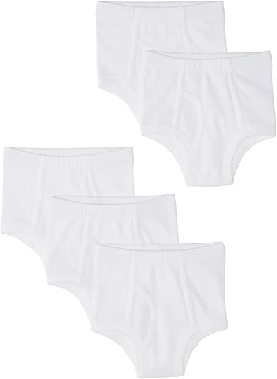 Moon and Back Baby Boys' Organic Cotton Classic Underwear Pack of 5