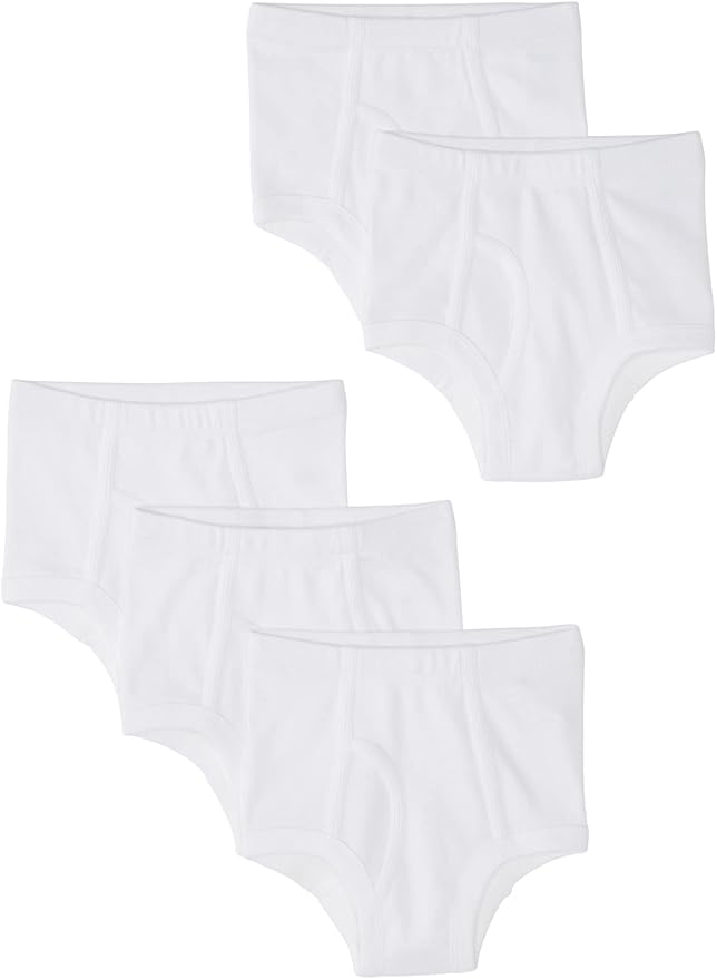Moon and Back Baby Boys' Organic Cotton Classic Underwear Pack of 5