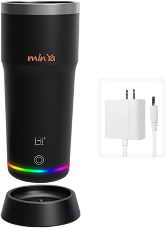 min Ya Smart Tumbler: 4 Temp Settings, 18 Oz