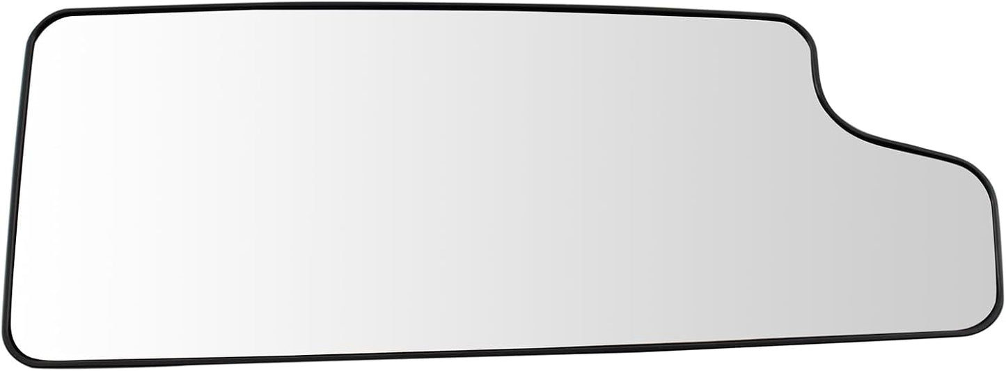TRQ Passenger Side Lower Mirror Glass for 2020-2022 Silverado
