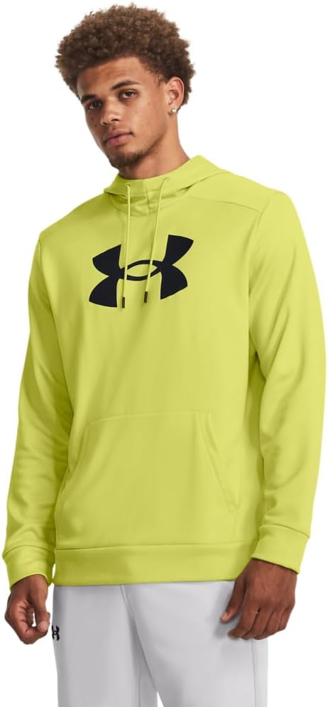 Under Armour Men's Armour Fleece Big Logo Hoodie for Comfort