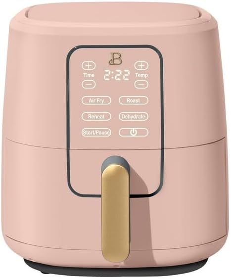 Drew Barrymore 6 Qt Air Fryer - Turbocrisp Tech, Touch Display