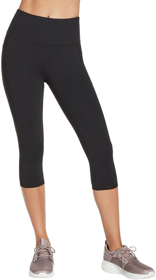 Skechers Women's Go Walk High Waisted Capri for Comfort and Style