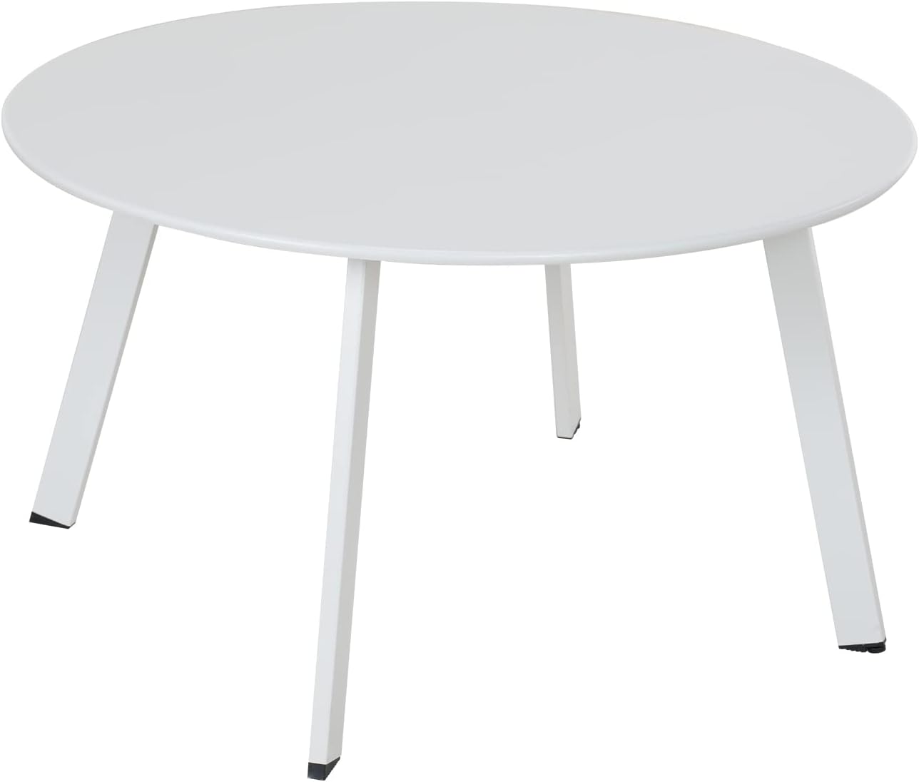 28-inch Outdoor Steel Coffee Table for Patio and Deck Use