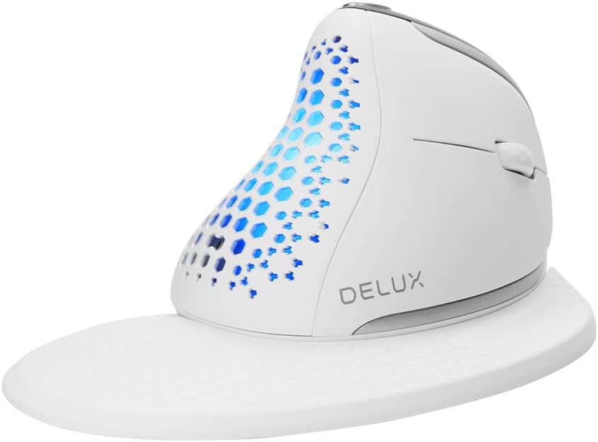 DeLUX Seeker Wireless Ergonomic Vertical Mouse Review