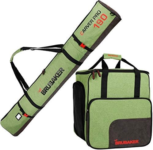 BRUBAKER Ski Bag Combo Set - Transport Your Gear in Style!