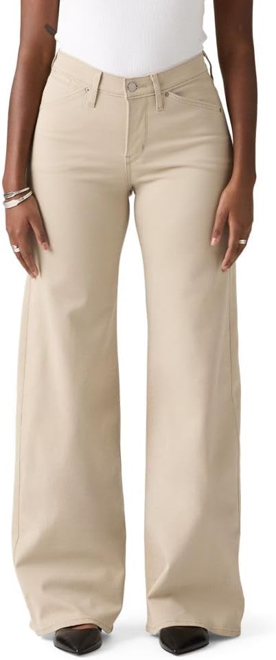 Levi's Womens 318 Shaping Wide-Leg Jeans for Comfort and Style