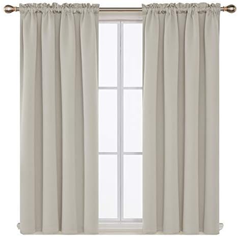 Deconovo Blackout Curtains for Bedroom and Living Room Use