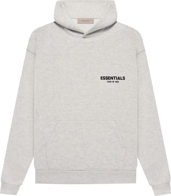 Cozy Large Fear of God Oatmeal Hoodie