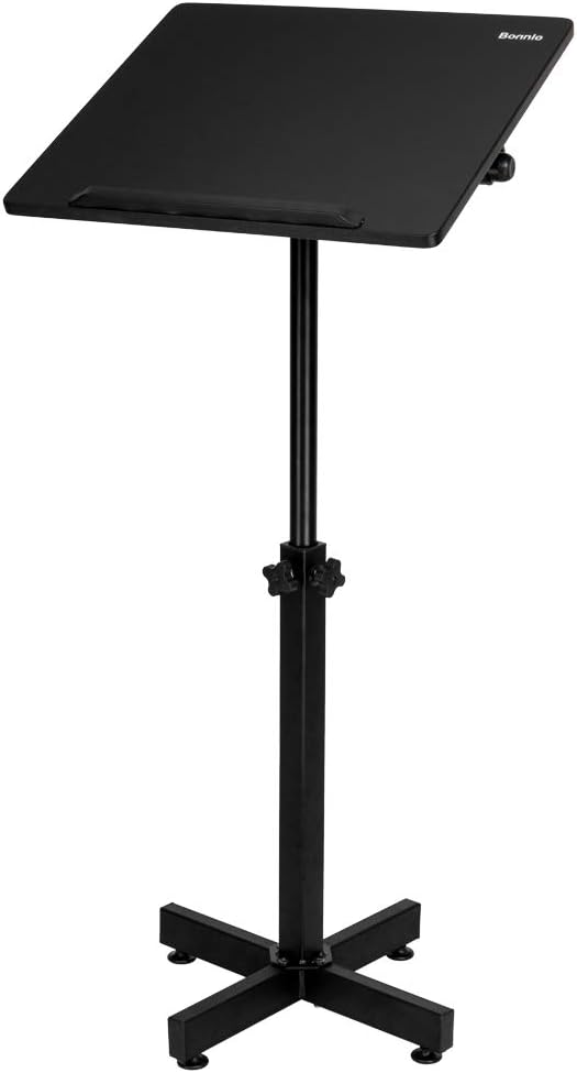 Bonnlo Classic Lectern Podium Stand for Versatile Use Anywhere