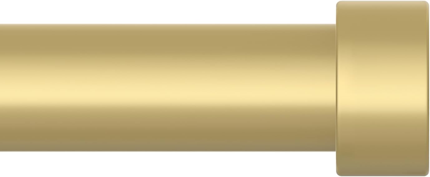 Adjustable Heavy Duty Gold Curtain Rods - 48-84 inch