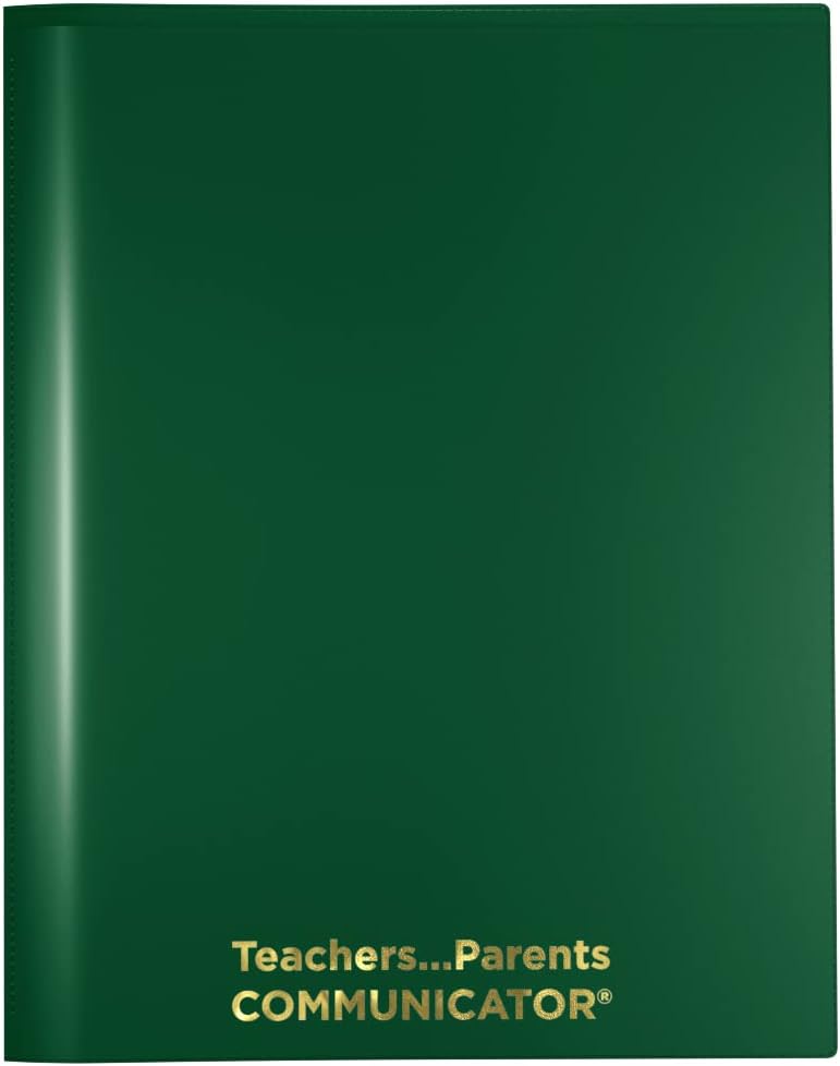 Durable Parent-Teacher Communication Folders with 2 Pockets 24 Pack