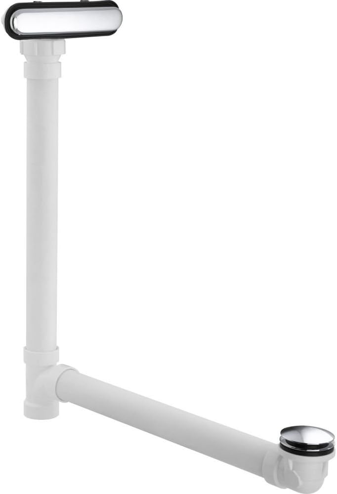 KOHLER Clearflo Slotted Overflow Bath Drain with Toe-Tap Stopper