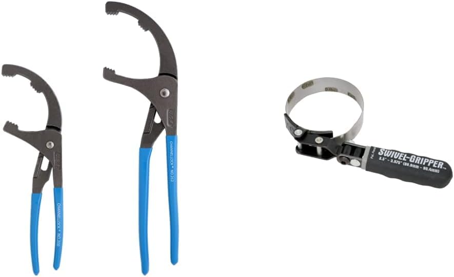 Channellock 2Pc Oil Filter Wrench Set for Easy Maintenance