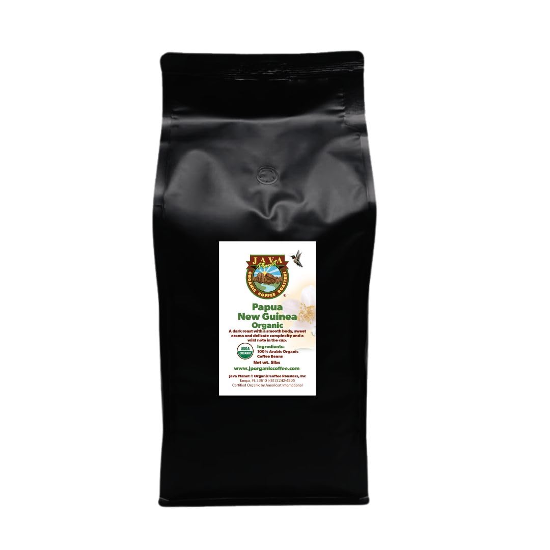 Low Acid Organic Coffee Whole Bean Dark Roast by Java Planet