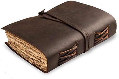 Leather Journal - Vintage Leatherbound Handmade Antique Sketchbook