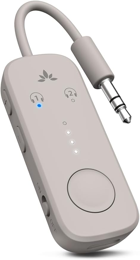 Avantree Relay Bluetooth 5.3 Adapter for Air Travel and Gym