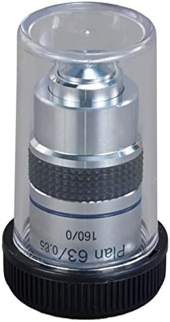OMAX DIN 63X/0.85 160/0 Plan Compound Microscope Objective Lens