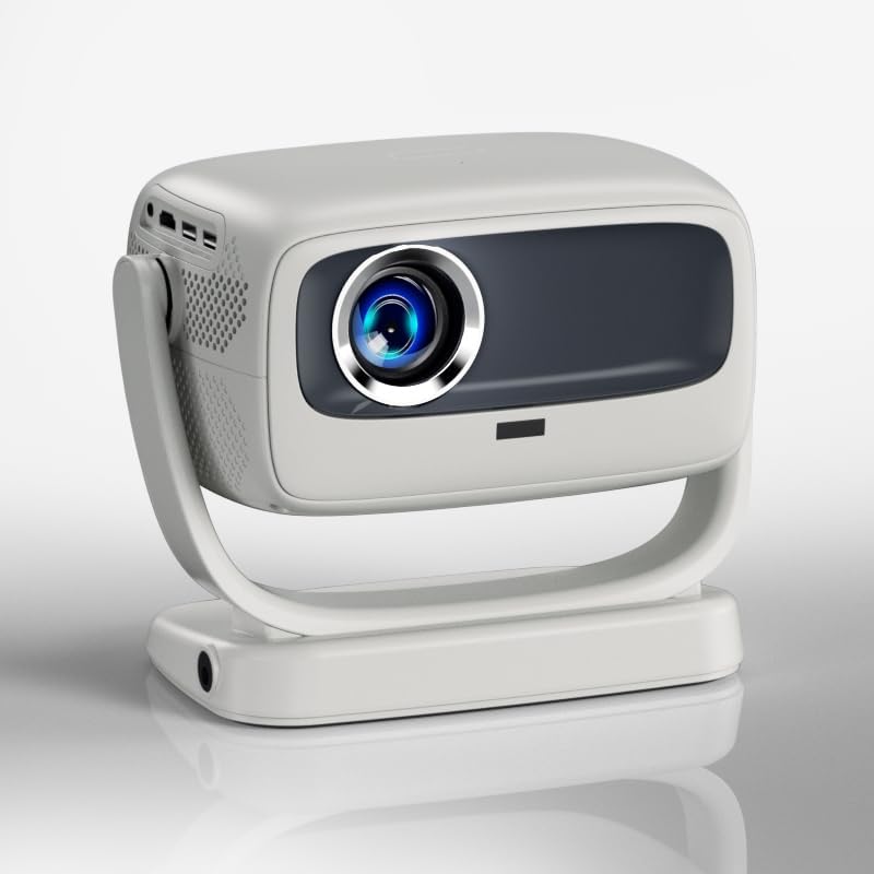 4K Decoder Portable Projector with WiFi and Bluetooth Audio