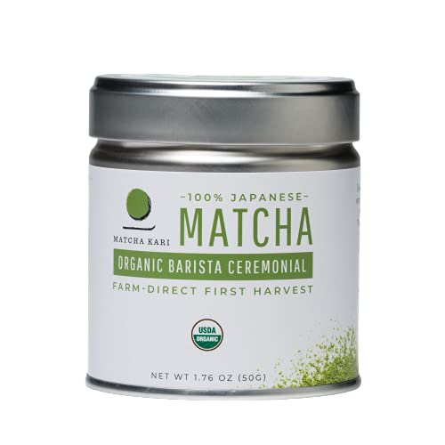 Organic Matcha Green Tea Powder - Barista Grade 50g Freshness