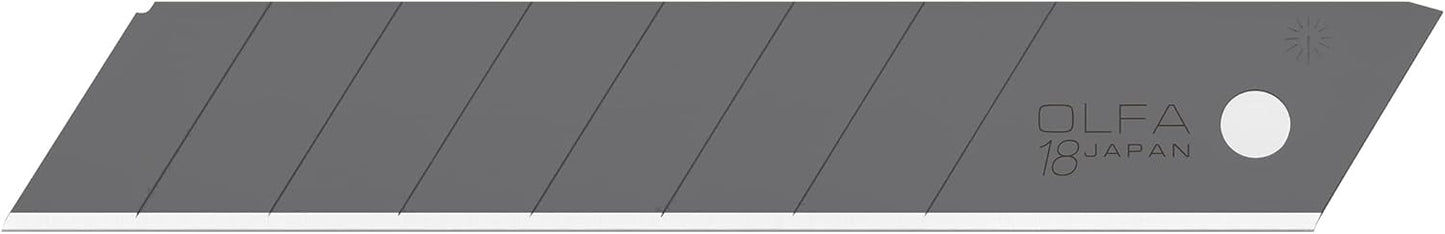 OLFA 18mm Heavy-Duty Ultra-Sharp Snap Off Replacement Blades