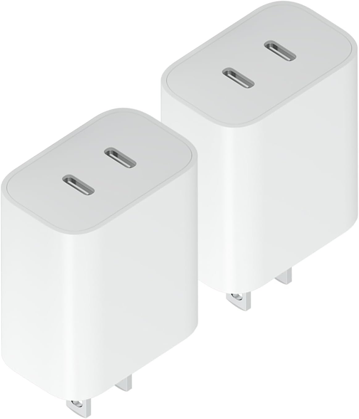 Fast Dual PD USB C Charger - iPhone & More