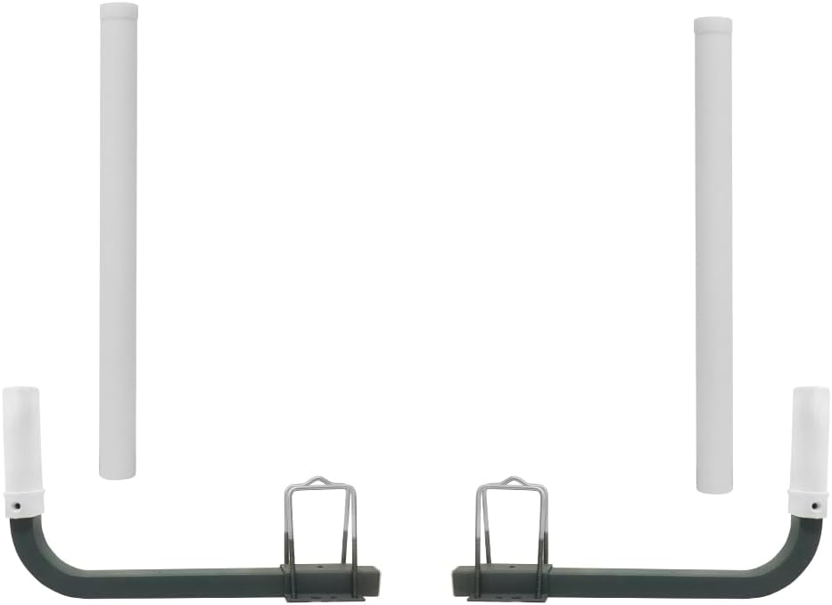 Galvanized Steel Boat Trailer Guide with PVC Pipes for Safety