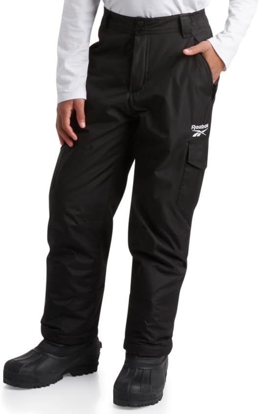 Reebok Boys' Heavyweight Waterproof Snow Pants