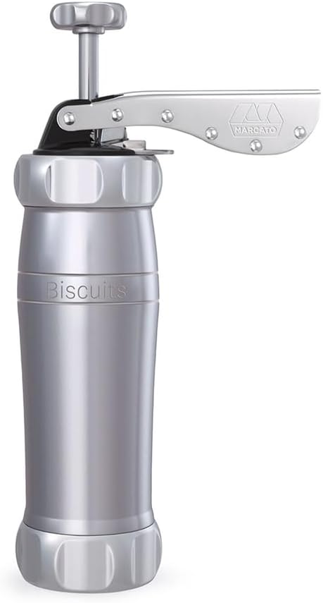 Marcato Biscoti Maker for Easy Cookies and Treats in Slvr