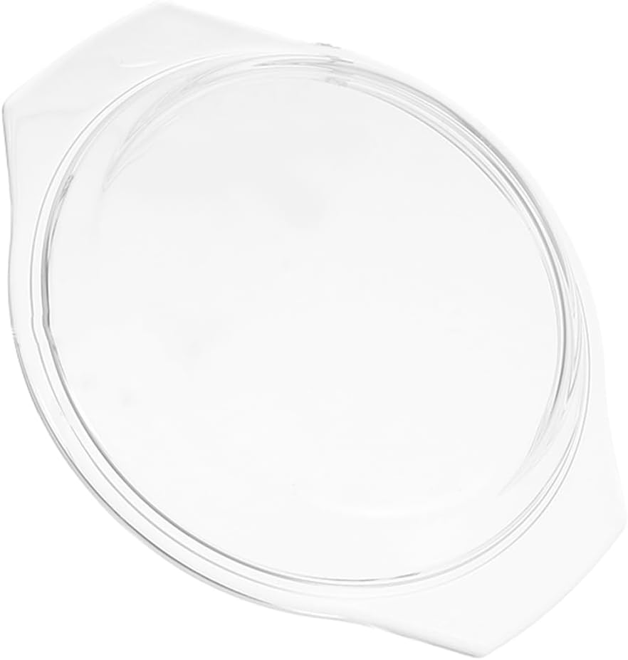 8.11x7 Heat Proof Glass Microwave Cover by BRIGHTFUFU