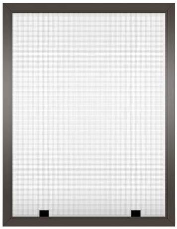 Custom Size Window Screens in Bronze for Perfect Fit