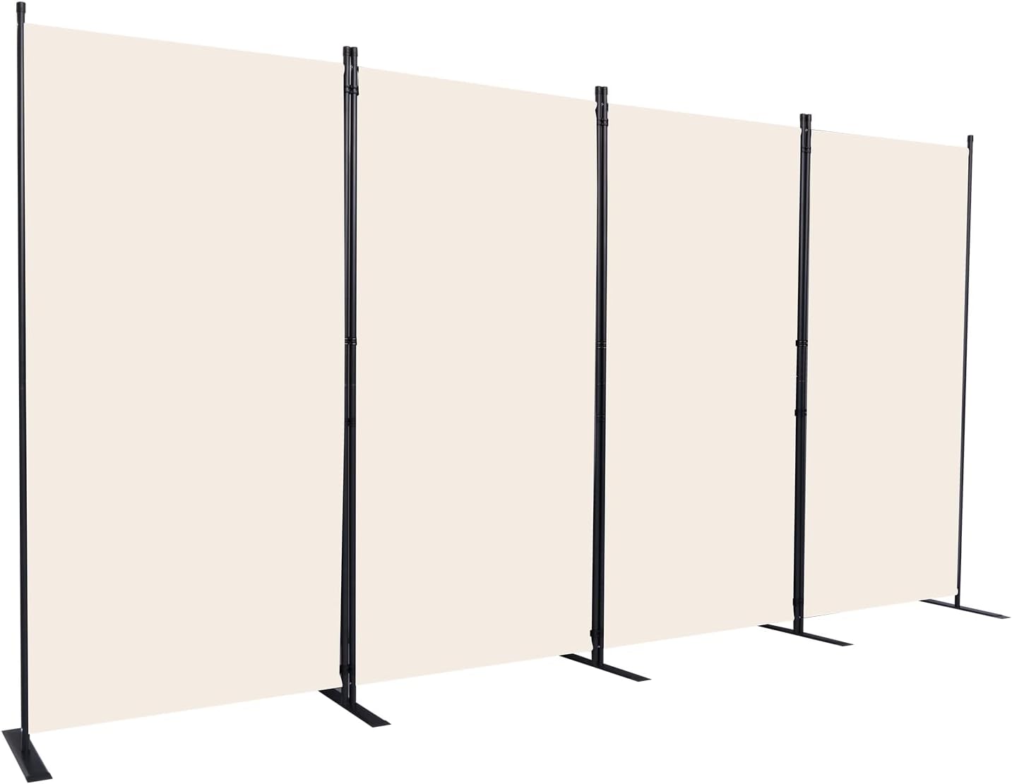4 Panel Folding Privacy Screens for Room Separation and Comfort