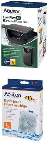 Aqueon QuietFlow E Internal Power Filter for Large Aquariums