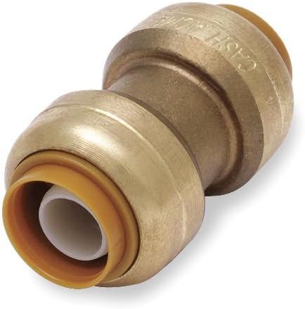 SharkBite 1/2 Inch Coupling Pack of 12 for Easy Plumbing