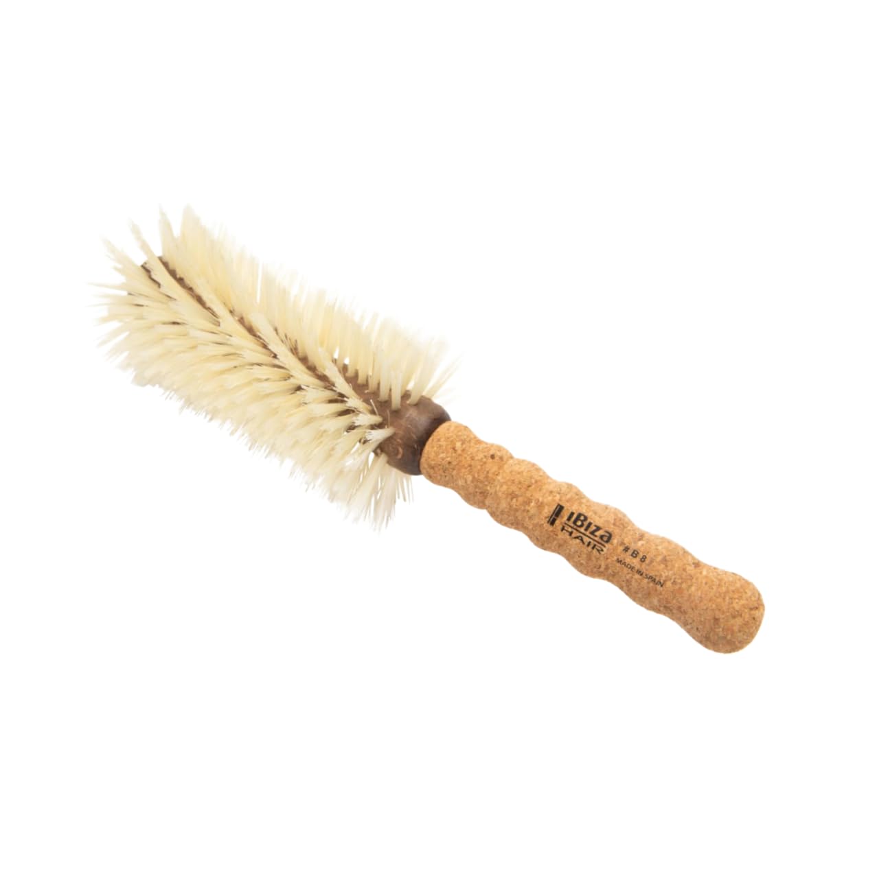 Ibiza Hair Round Boar Bristle Brush for Fine Hair & Texture