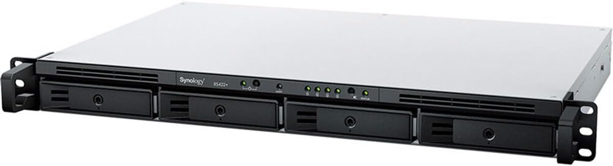 Synology 4-Bay Rackmount NAS RackStation RS422+ for Efficient Storage