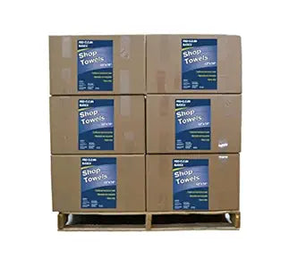 Reusable Cleaning Shop Towels for Industrial Use, 100% Cotton