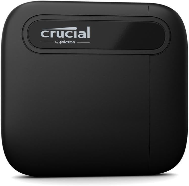 Crucial X6 2TB Portable SSD - Lightning Fast Speeds!